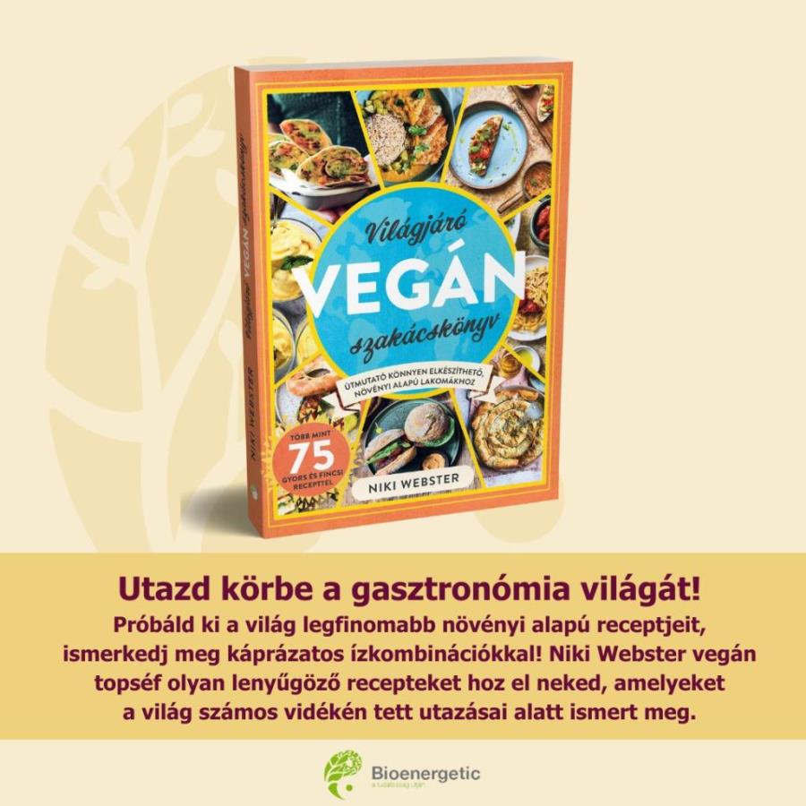 Niki Webster - Világjáró vegán szakácskönyv